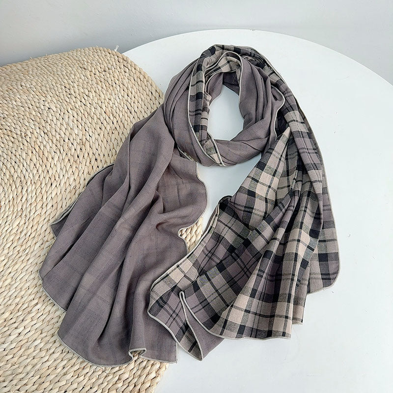British Steel Cotton Stole