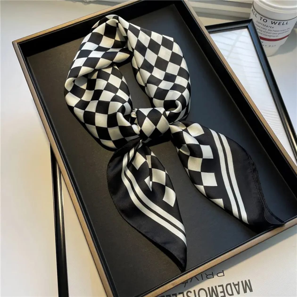 Elowen Silk Scarf (70x70cms)