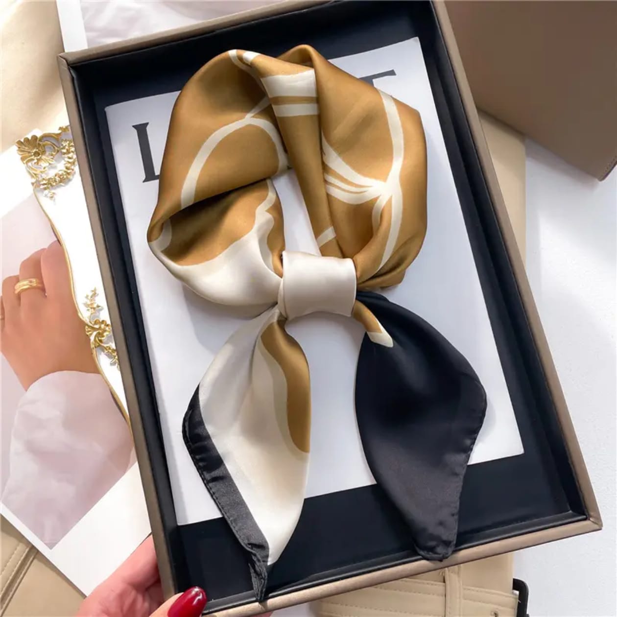 Verona Silk Scarf (70x70cms)