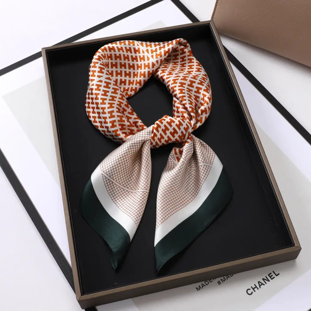 Portia Silk Scarf (70x70cms)