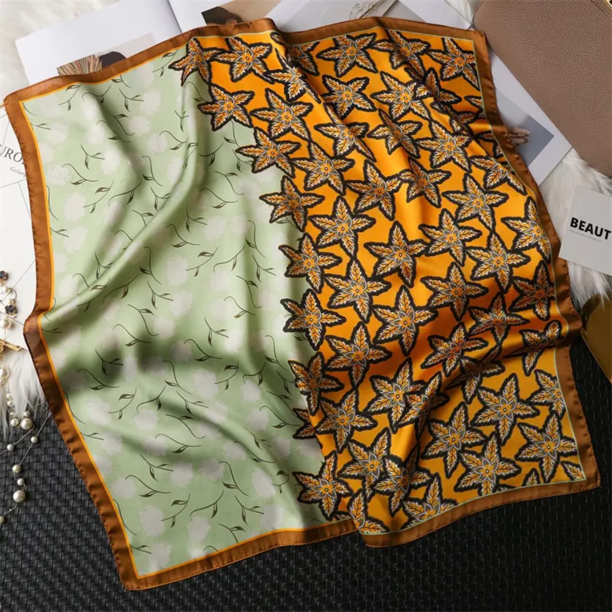 Lucerne Silk Scarf (70x70cms)