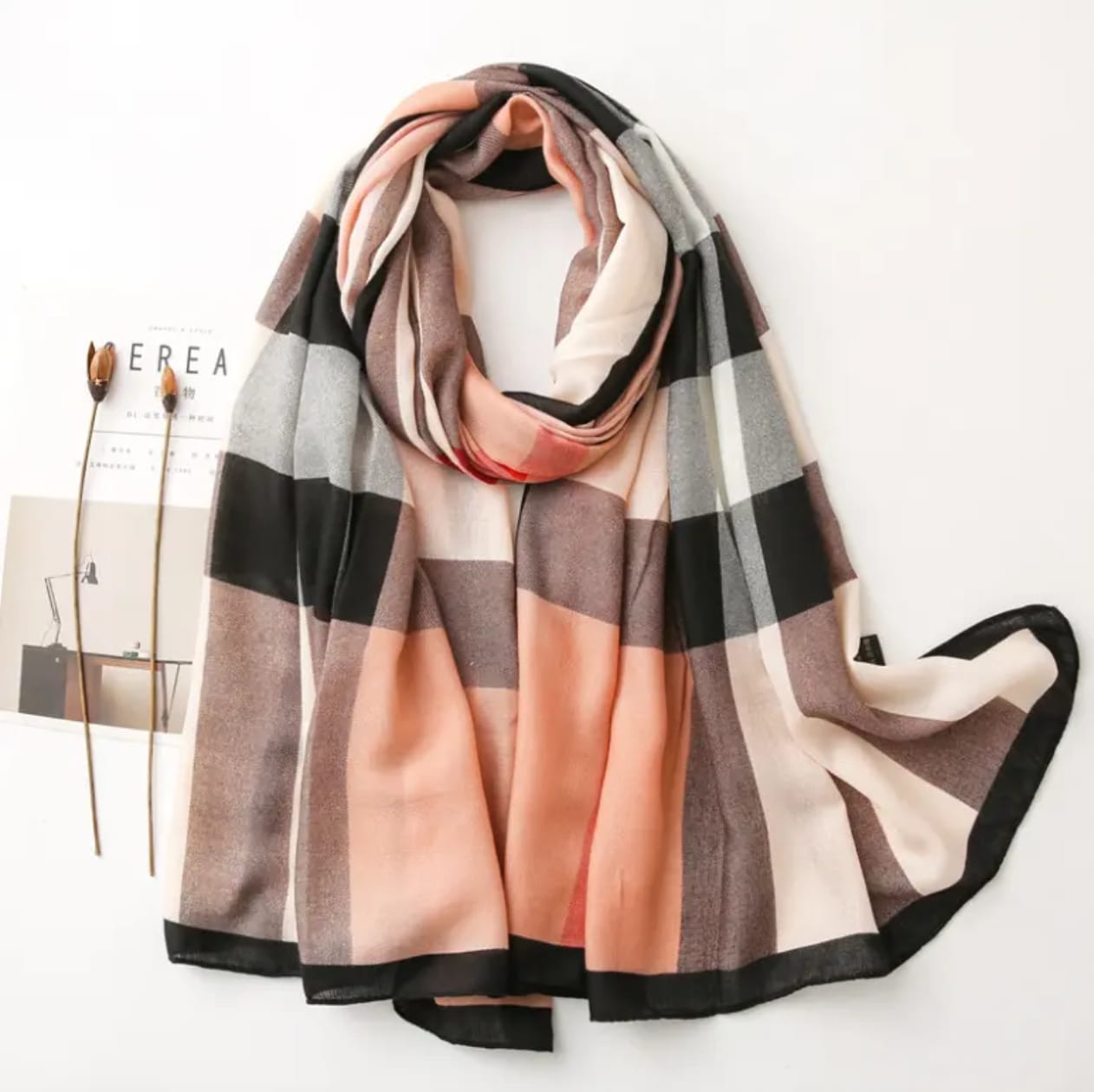 Arissa Viscose Cotton Stole