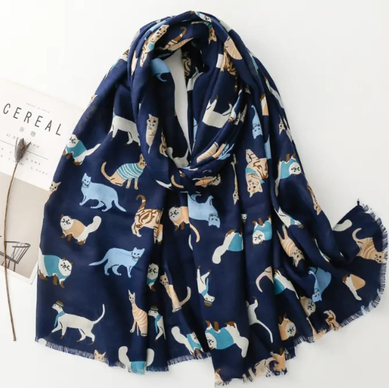 Vada Viscose Cotton Stole