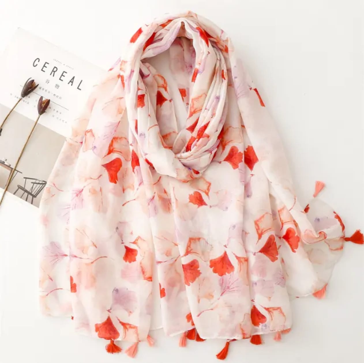 Sarina Viscose Cotton Stole