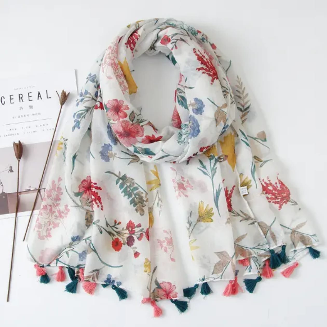 Gia Viscose Cotton Stole