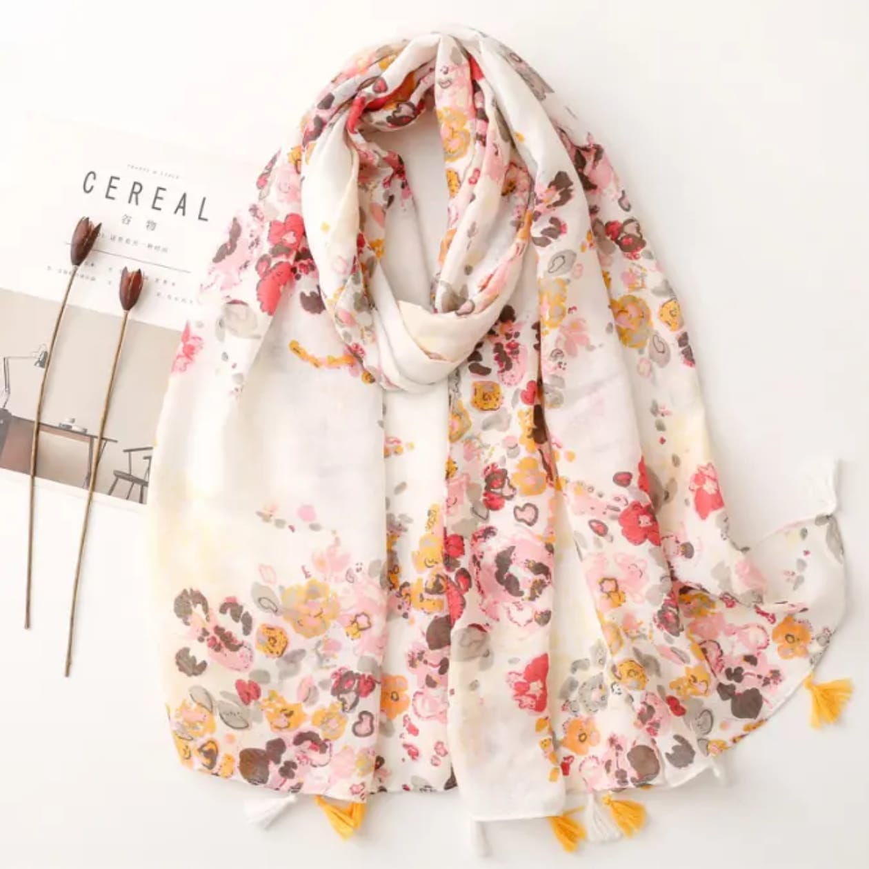 Olera Viscose Cotton Stole