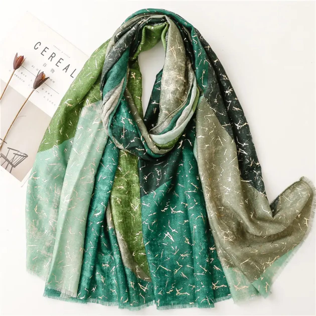 Noa Viscose Cotton Stole