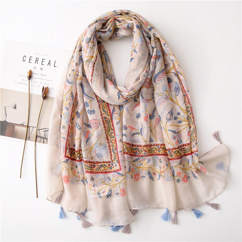 Opelia Viscose Cotton Stole