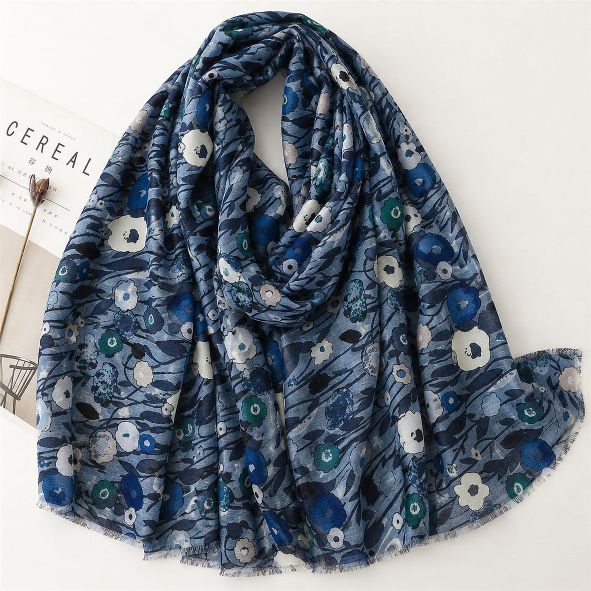 Queen Viscose Cotton Stole