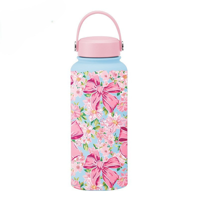 Tropelle BigBow Stainless Steel Bottle with Thermos Lid (1000ml)
