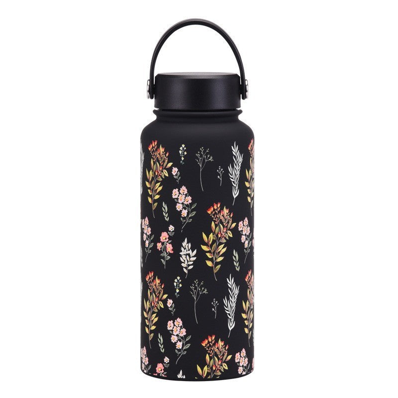 Nyra Stainless Steel Bottle with Thermos Lid (1000ml)