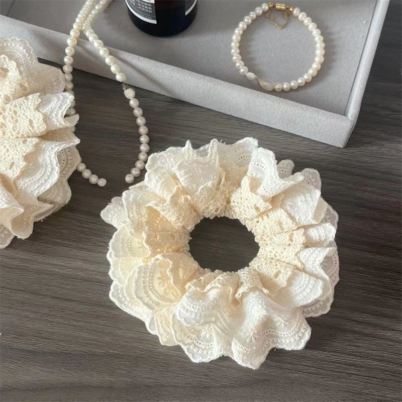 Ella Ivory Scrunchie