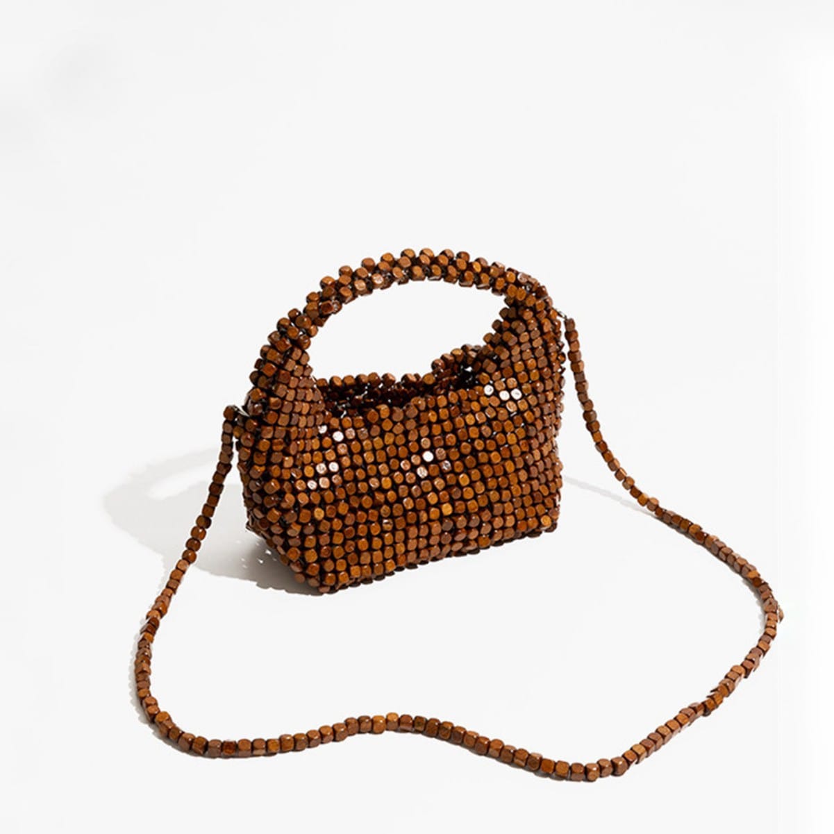 Faye Wooden Evening Bag