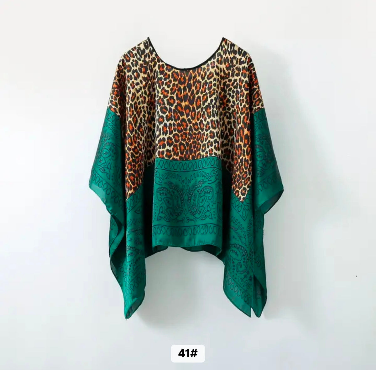 Fioren Silk Summer poncho