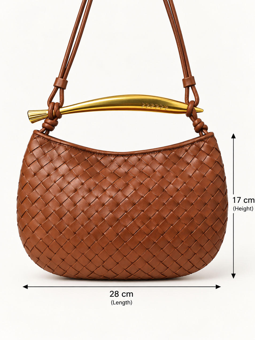 Arlette Vegan Leather Bag (Terracotta)