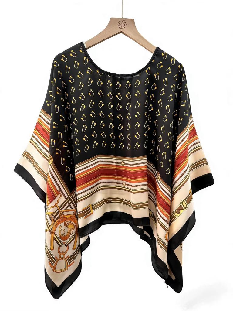 Belline Silk Summer Poncho