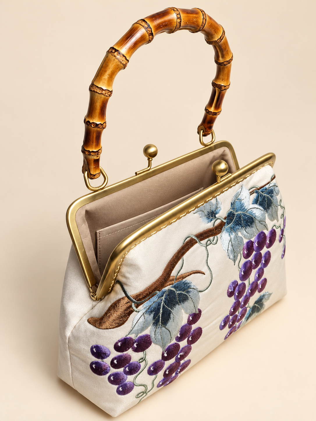 Clyra Embroidered Handbag