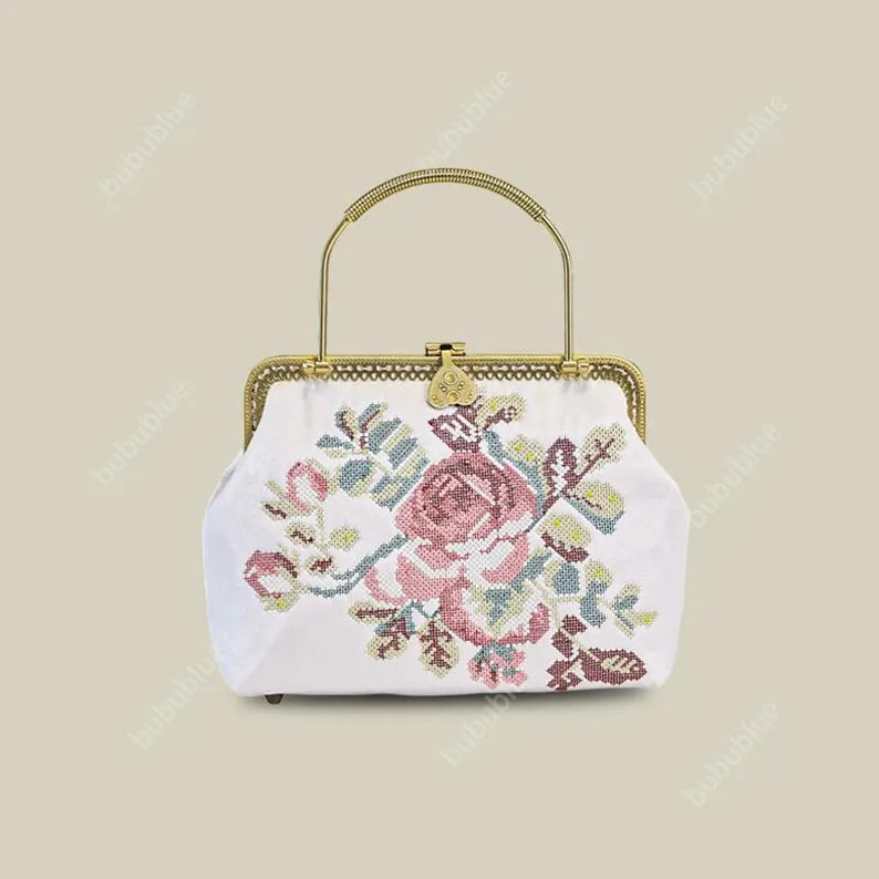 Josette Embroidered Handbag