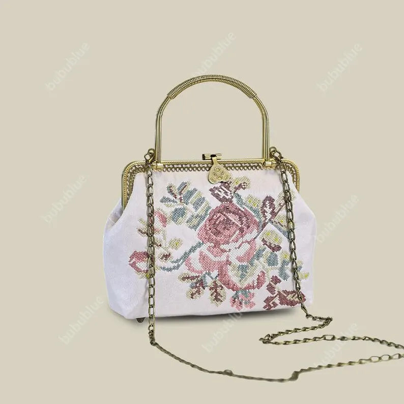 Josette Embroidered Handbag