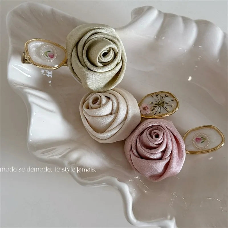 Twist Of Silk Hair Clip