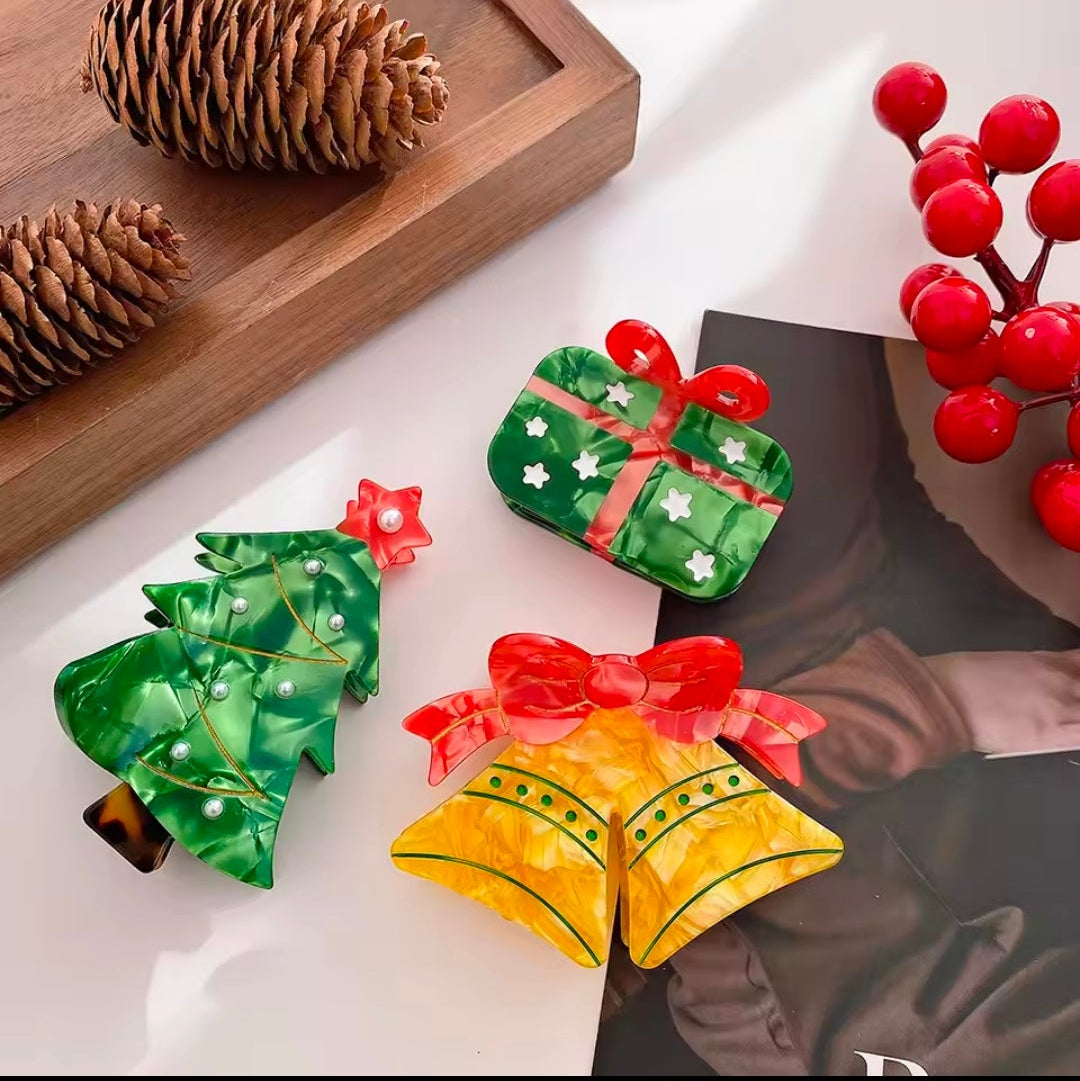 Holiday Claw Clip