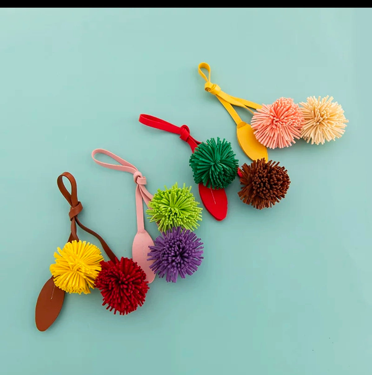 Pompelle Floral Bag Charm