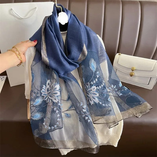 Regal Sapphire Premium Scarf