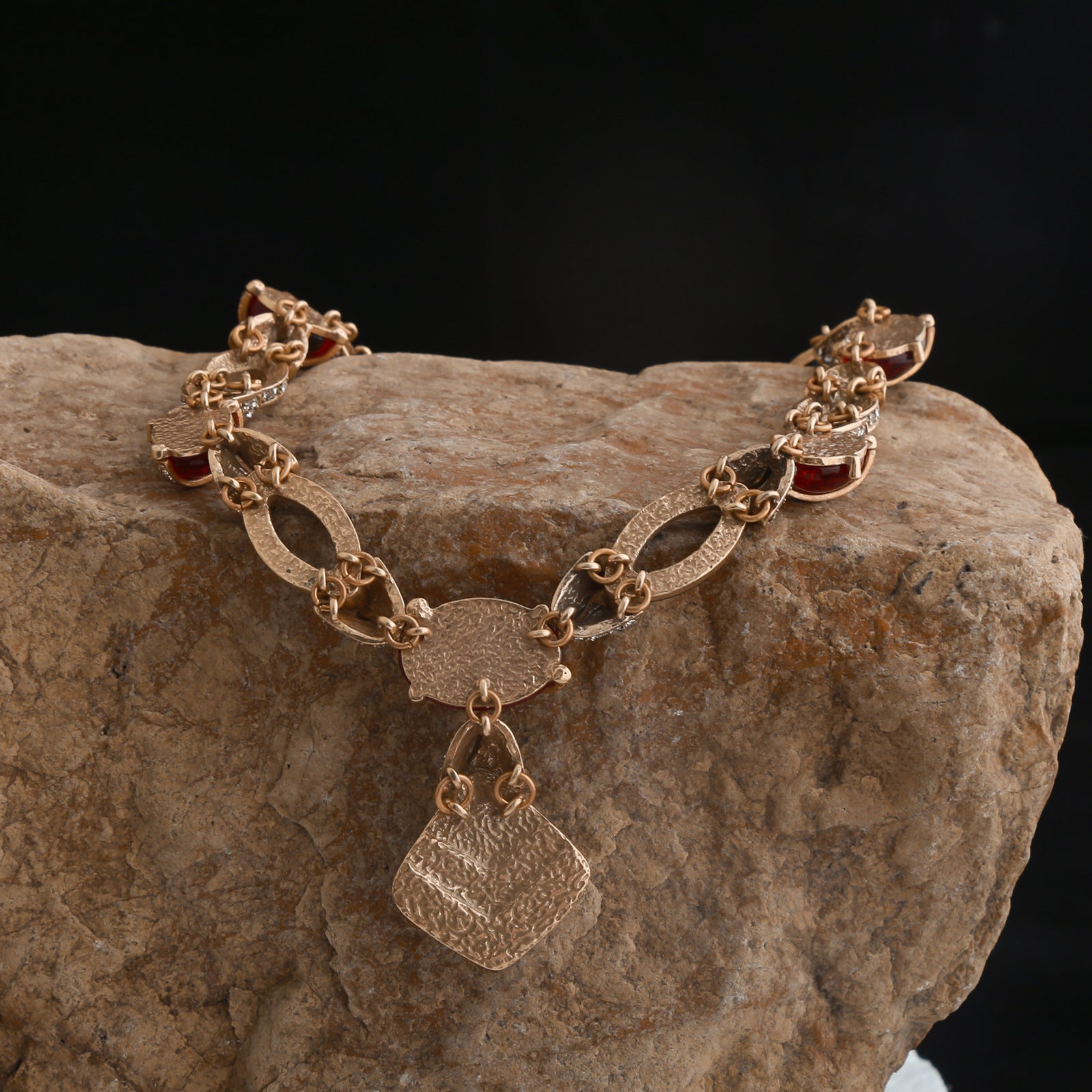 Scarlet Swing Earrings / Necklace
