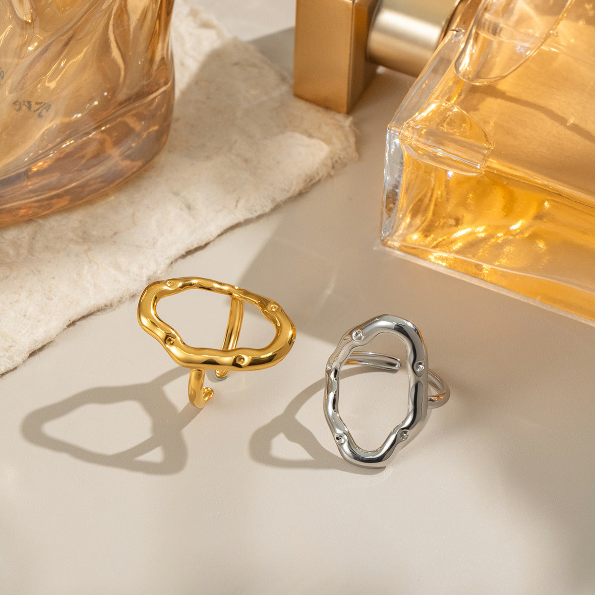 Verona Twist SS Ring