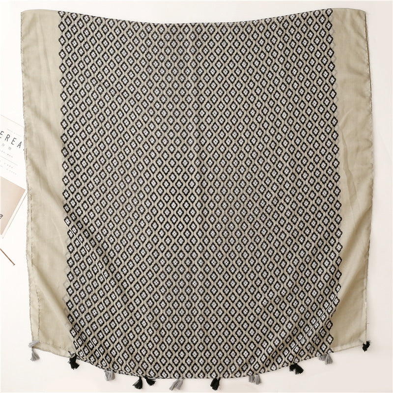 Jora Viscose Cotton Stole
