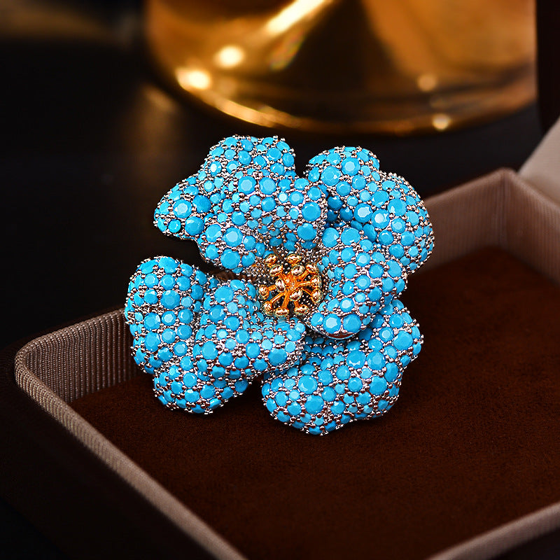 Firoza Brooch