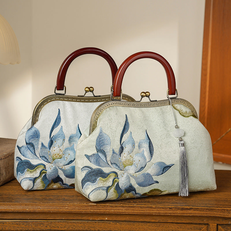 Serelle Embroidered Handbag