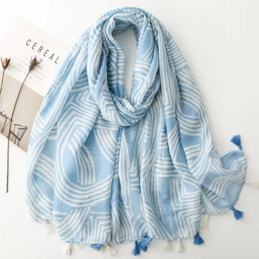 Wavey Days Cotton Stole