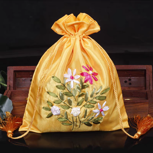 Petit Luxe Gift Pouch (Yellow)