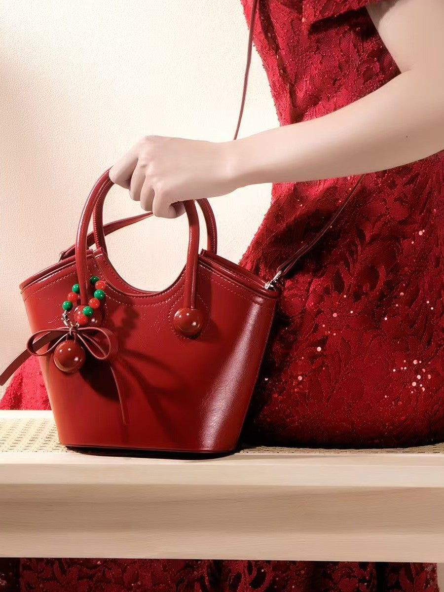 Amarena Handbag with Charm