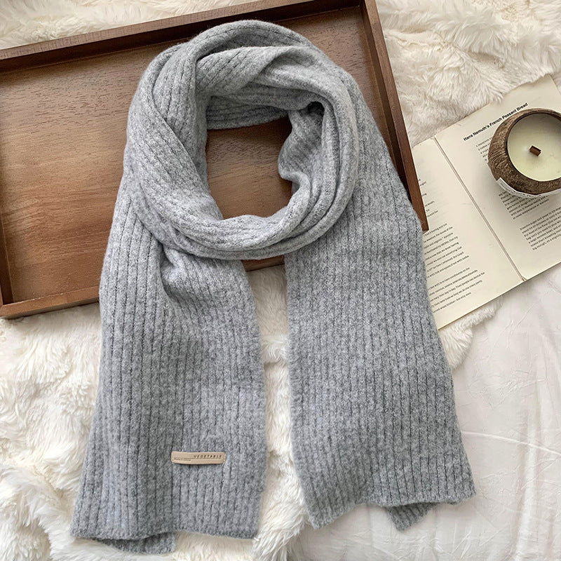 Pastel Row Winter Muffler