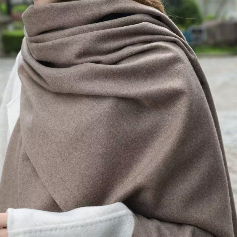 Seren Winter Shawl (Driftwood)