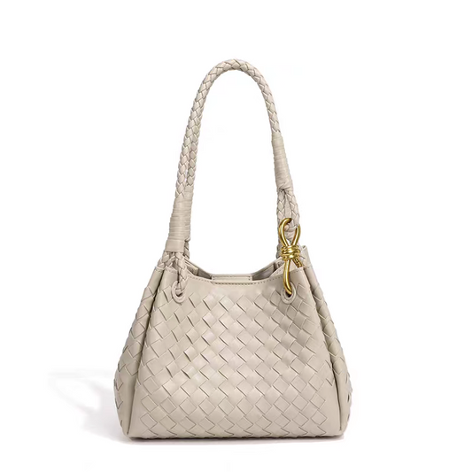 Sienna Vegan Leather Handbag (Sand)