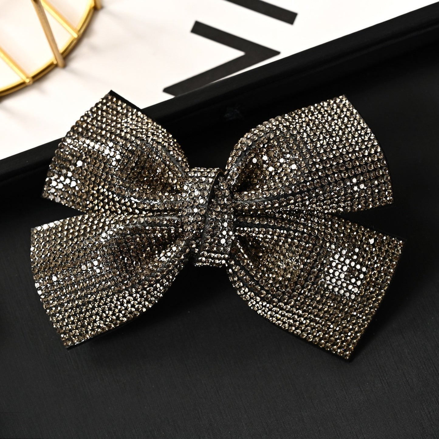 Dusklet Rhinestone Barrette Clip