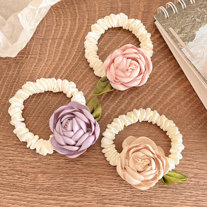Rosy Pop Scrunchie/Hair Tie
