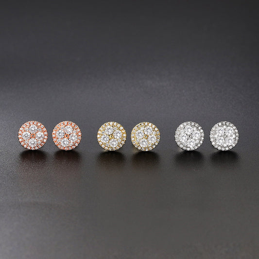 Ferra Zirconia Round Studs