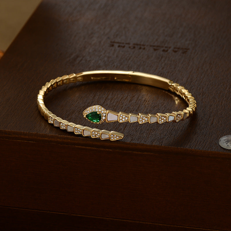 Emryx Copper Zirconia Bracelet