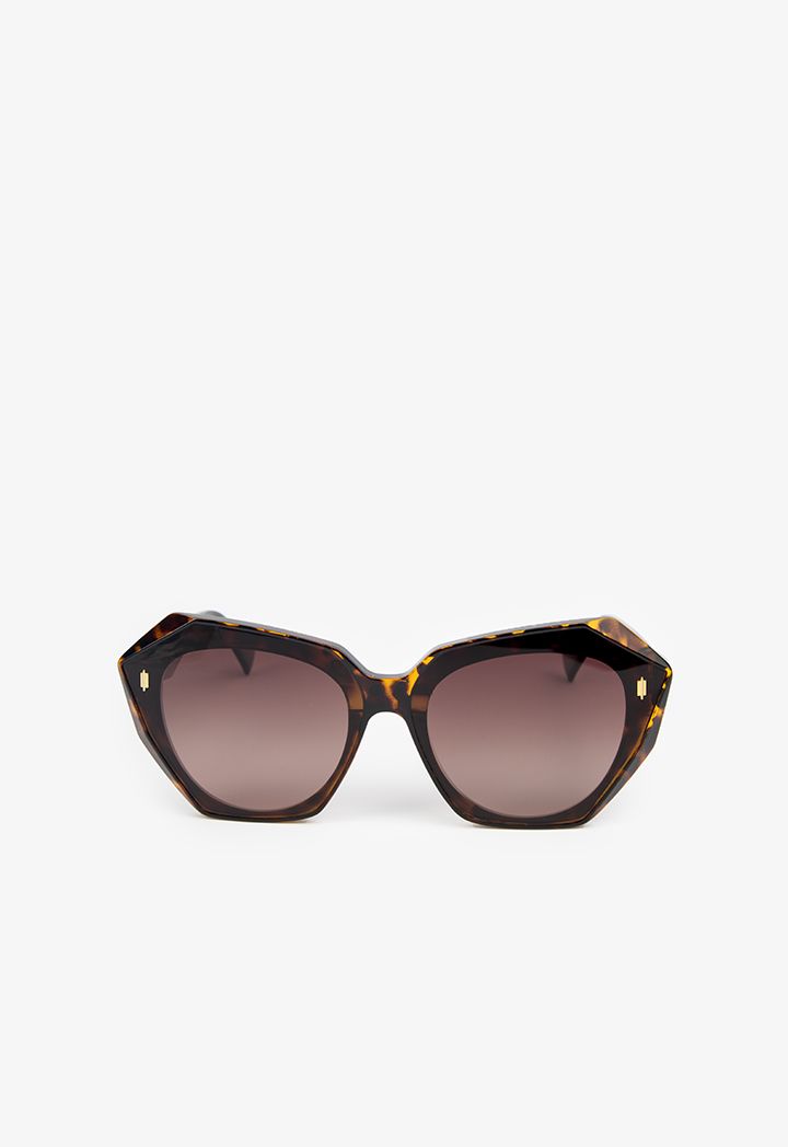 Elan Polarized Sunglasses (Leopard)