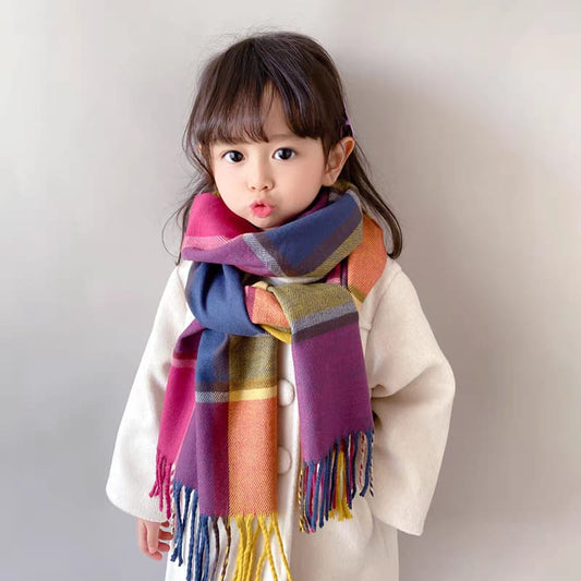 Soft Playstripe Kids Shawl