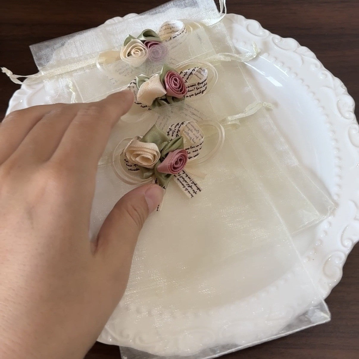 Velmiette Organza Drawstring Gift Pouch