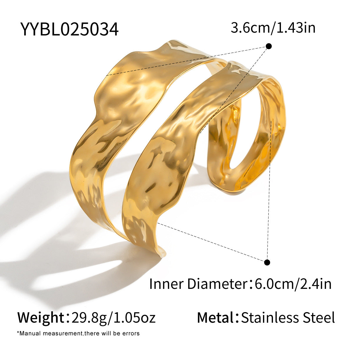 Celeste Cuff SS Bracelet