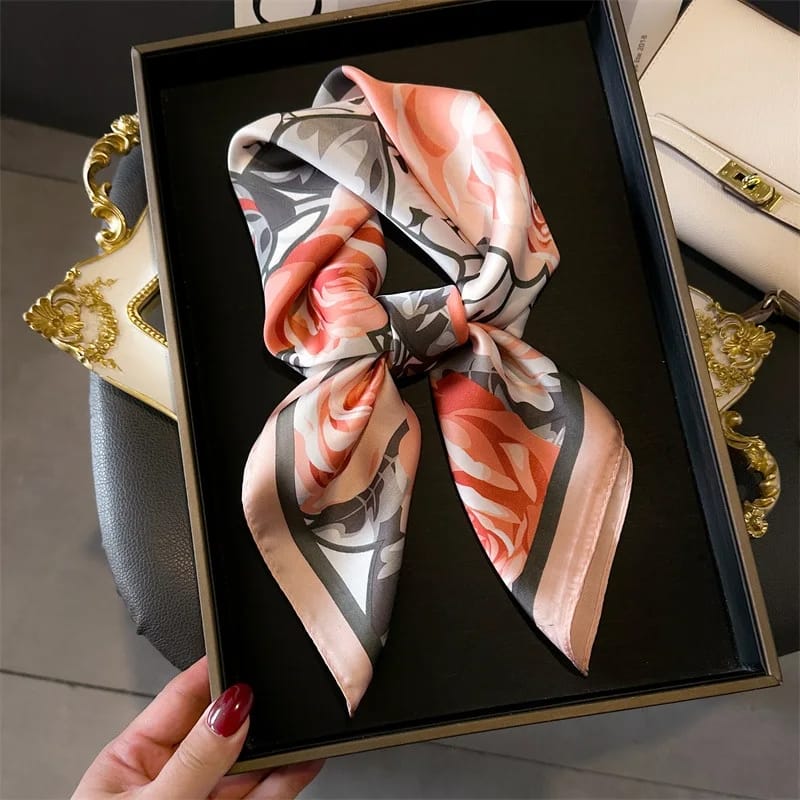 Soraya Silk Scarf (70x70cms)