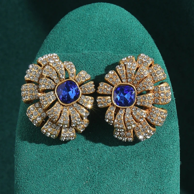 Sireva Zirconia Antique Earrings