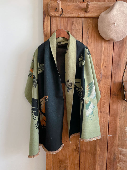 Emerald Jungle Shawl