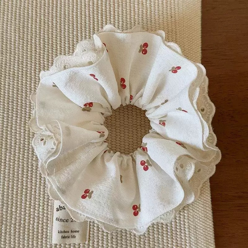 Victorian Bloom Scrunchie